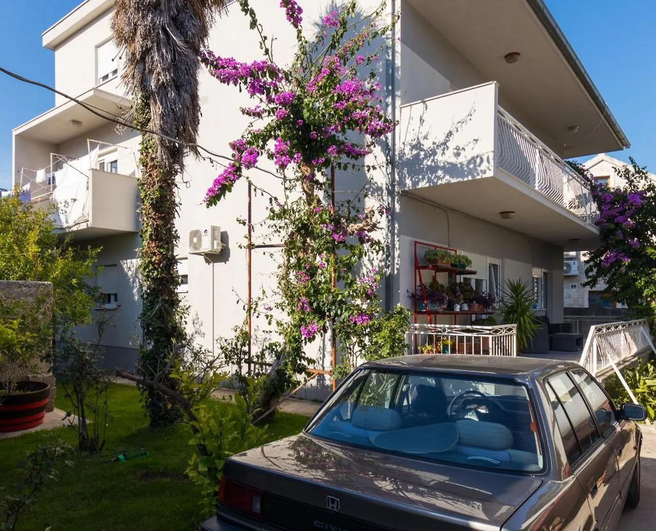 Terrace Kastela Apartment Croatia