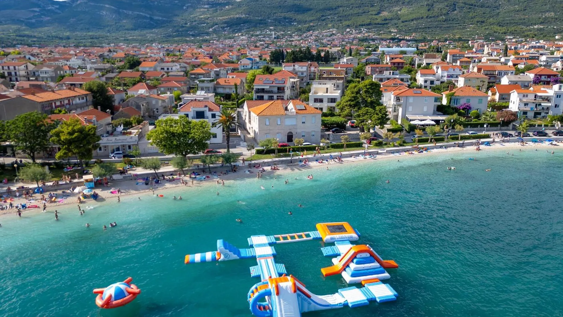 Terrace Kastela Apartment Croatia