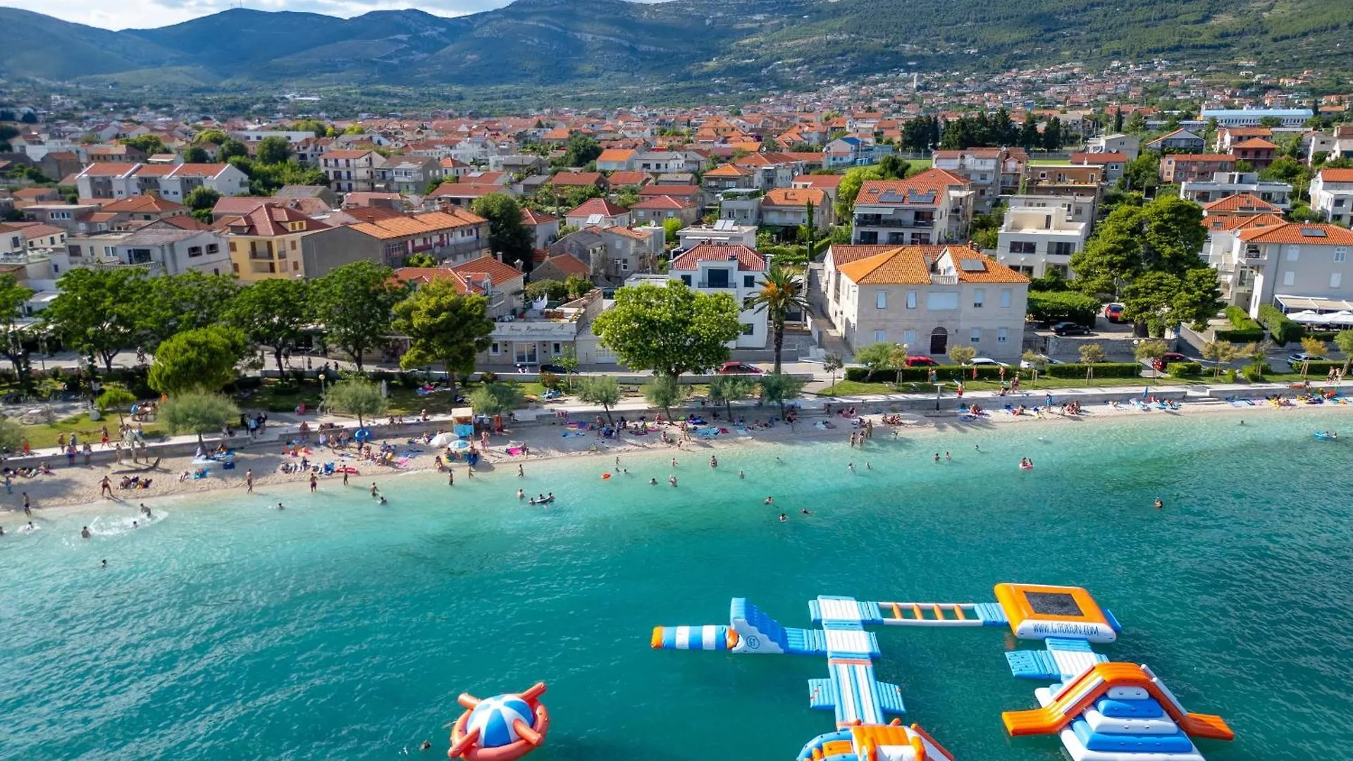 Terrace Kastela Apartment Croatia