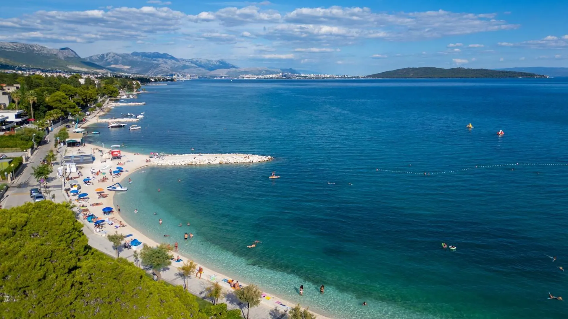 Terrace Kastela Apartment Croatia